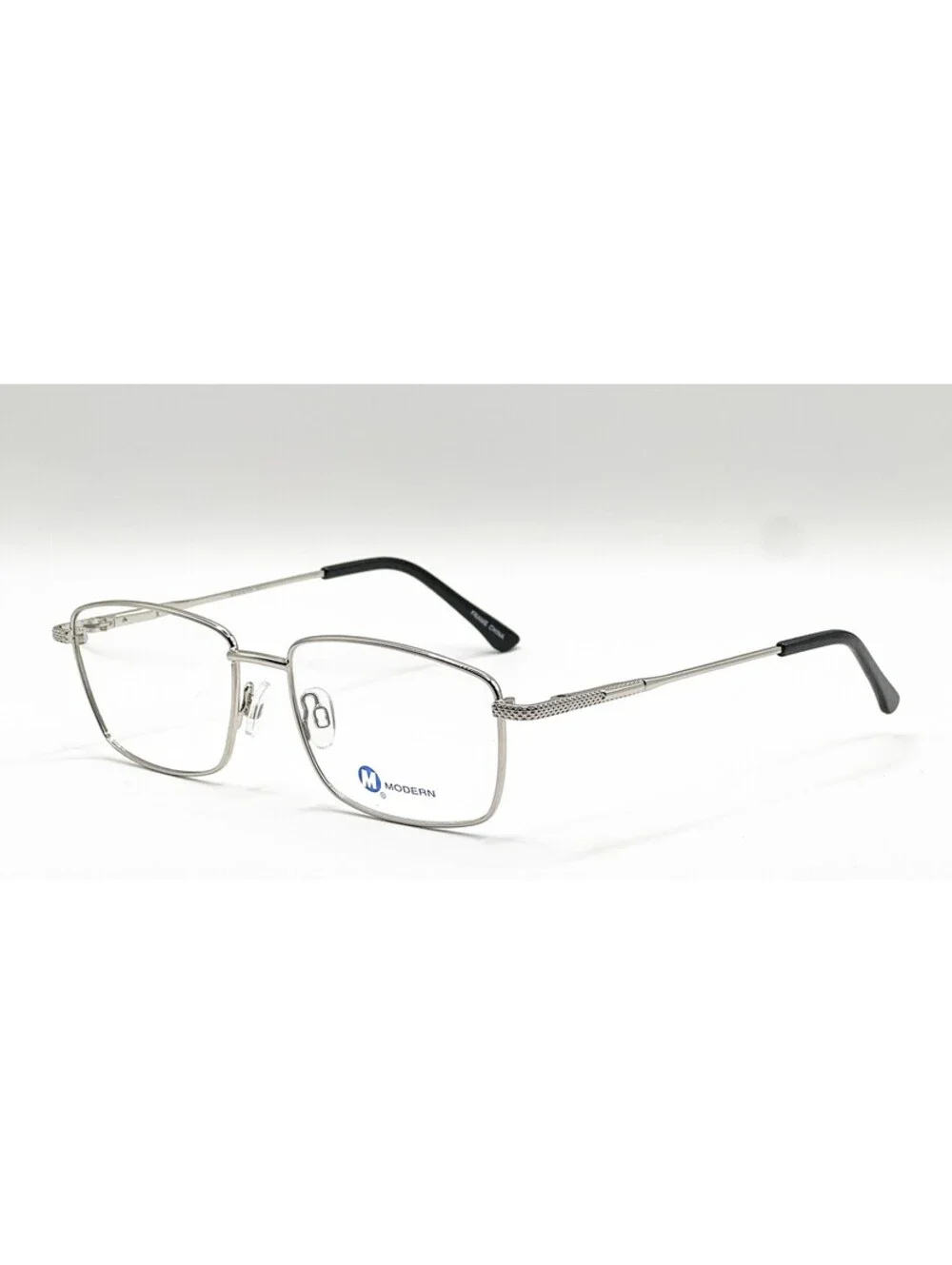 Modern Willy Silver Full Rim Authentic Eyeglass Frames 56-17-145